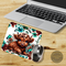  Rustic farmhouse desk mat featuring a Highland cow print. High-quality, slip-resistant, and customizable! by Tammi Oribello Designs, Lapeer